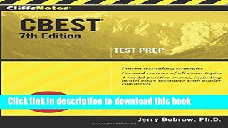 Download CliffsNotes CBEST, 7th Edition Ebook PDF
