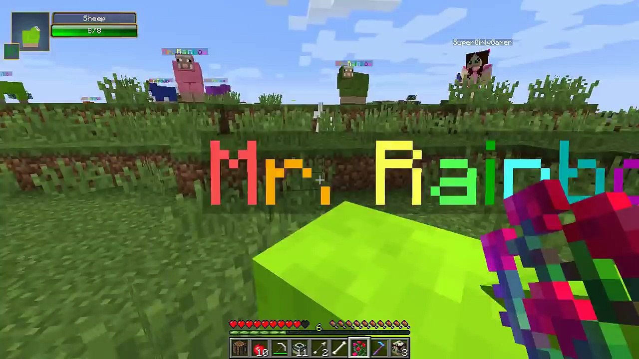 Minecraft  CREEPER COW CHALLENGE GAMES - Lucky Block Mod - Modded Mini-Game