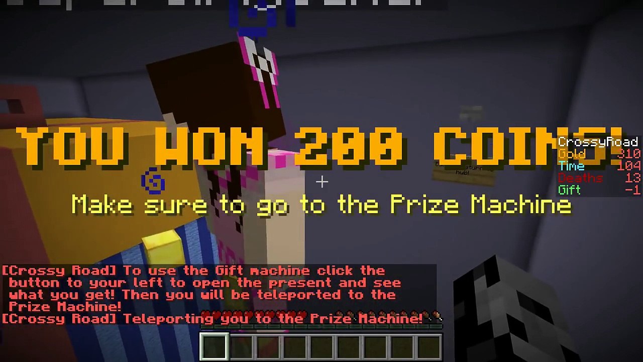 Minecraft  CROSSY ROAD! (CAN YOU MAKE IT ACROSS!) Mini-Game