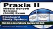Download Praxis II Middle School Science (5440) Exam Flashcard Study System: Praxis II Test