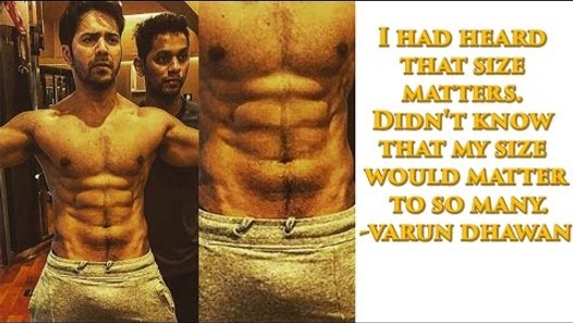 Varun Dhawan Ready For Nude Scenes | Watch Video - video dailymotion