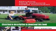 Read Books Repairing Your Outdoor Power Equipment (Trade) E-Book Free