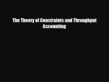 FREE PDF The Theory of Constraints and Throughput Accounting  DOWNLOAD ONLINE