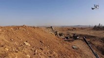 Сирия  Ночной охотник Ми 28 уворачивается от шквального огня боевиков  Наступление на цитадель игил