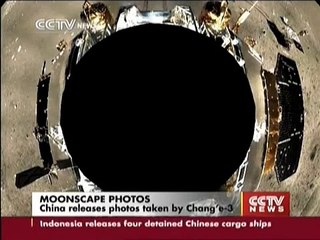 China releases photos taken by Chang'e 3