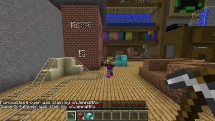 Minecraft  GIANT ROOM HUNGER GAMES - Lucky Block Mod - Modded Mini-Game