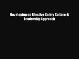 Popular book Developing an Effective Safety Culture: A Leadership Approach