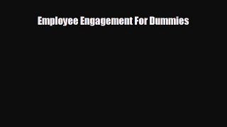 Popular book Employee Engagement For Dummies