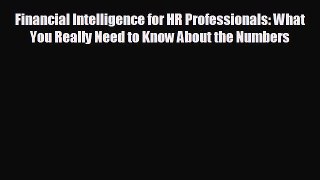 Enjoyed read Financial Intelligence for HR Professionals: What You Really Need to Know About