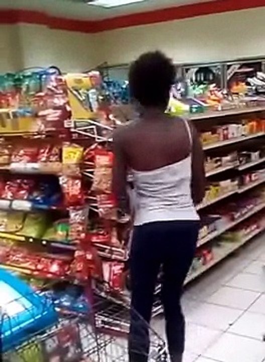 Angry Woman Destroys A Gas Station Store!