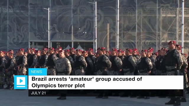 Brazil arrests 'amateur' ISIS group suspected of Olympics terror plot