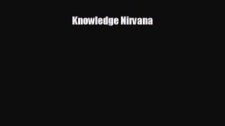 Popular book Knowledge Nirvana
