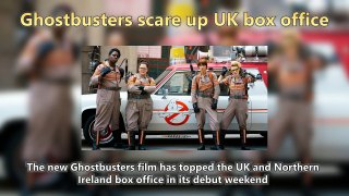 Ghostbusters scare up UK box office Short News