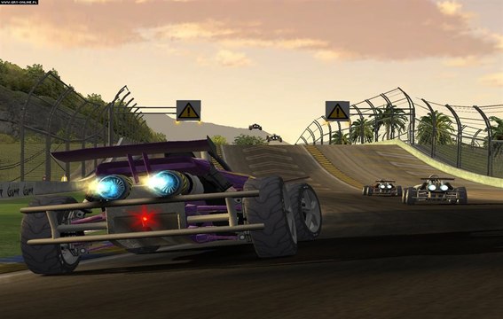 Nitro Stunt Racing геймплей
