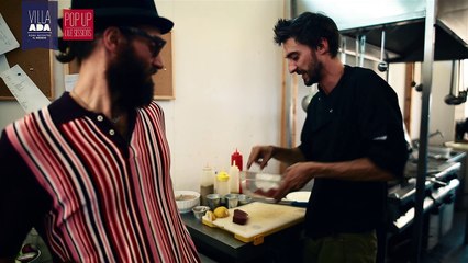 Come si prepara una tartare con ingrediente speciale - Villa Ada 2016 - Viteculture- ArciRoma