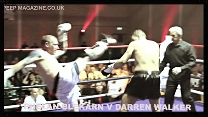 PHELAN BLENKARN V DARREN WALKER / THE HOME SHOW / KICKBOXING / PEEP MAGAZINE
