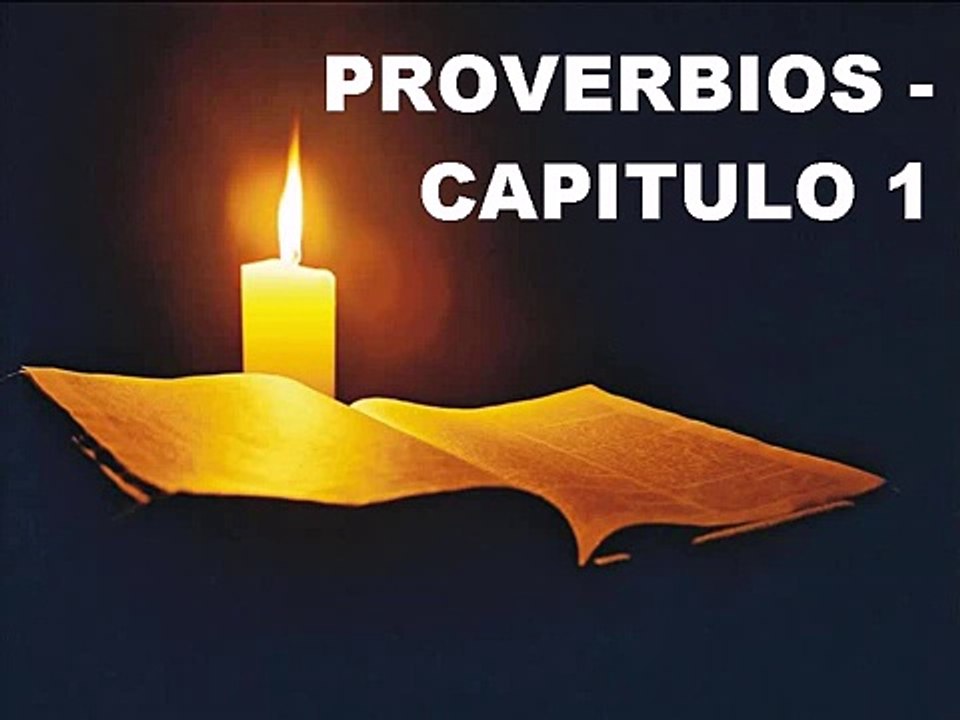 PROVERBIOS CAPITULO 1