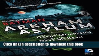 Read Batman Arkham Asylum 25th Anniversary  PDF Free