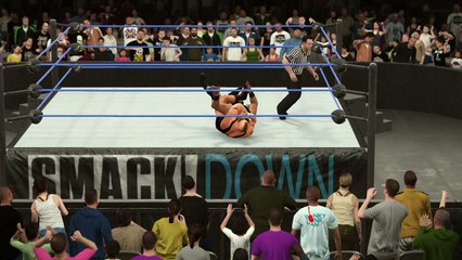 WWE 2K16 d'lo brown v taz