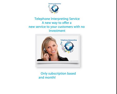 Telephone Interpreting Service - Ready-made system to translate over the phone