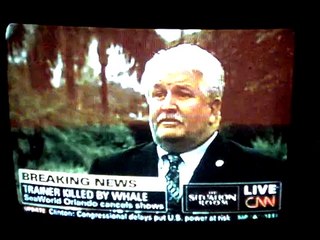 Orca kills trainer at SeaWorld exhibit 2/24/10