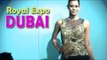 Hot Bollywood actress  ileana d'cruz in Archana Kochhar's  Fashion Show in Royal Expo in Dubaii