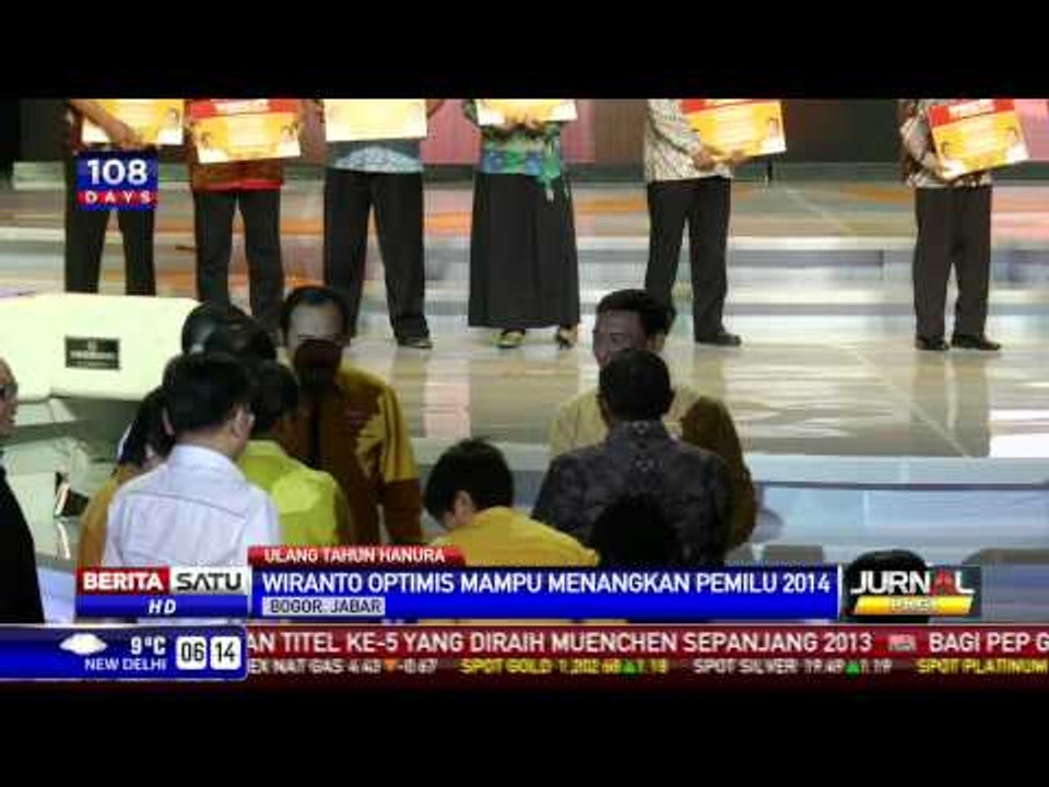 Wiranto Optimistis Menangi Pemilu 2014