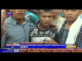 Pengukuhan Wali Nanggroe di Aceh Ricuh