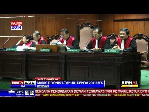 Terdakwa Suap MA Divonis 4 Tahun Penjara