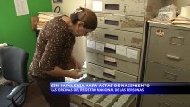 Registro Nacional sin papeleria para actas de nacimiento