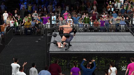 WWE 2K16 stone cold steve austin v dean ambrose