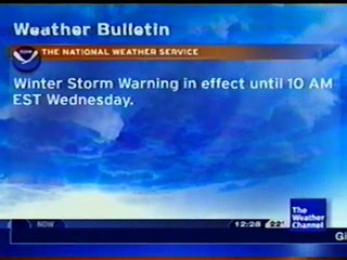 Local on the 8's - Snow Storm in Flint/Davison, Michigan 2-10-10