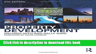 Read Property Development  Ebook Free