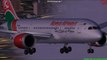 FSX KENYA AIRWAYS B787 DREAMLINER LANDING AT JOHANNESBURG INTL'
