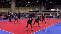 Seg 98  Lexington United 17 Adidas Volleyball AAU Nationals Orlando 6 25 16  Emma Yarber Setter #2