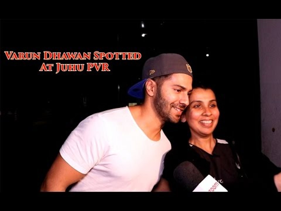 Varun Dhawan Spotted At Juhu PVR !