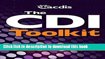 [Download] The CDI Toolkit [Read] Online