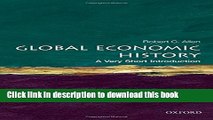 Read Books Global Economic History: A Very Short Introduction Ebook PDF