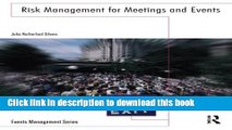 Read Books Risk Management for Meetings and Events (Events Management) ebook textbooks