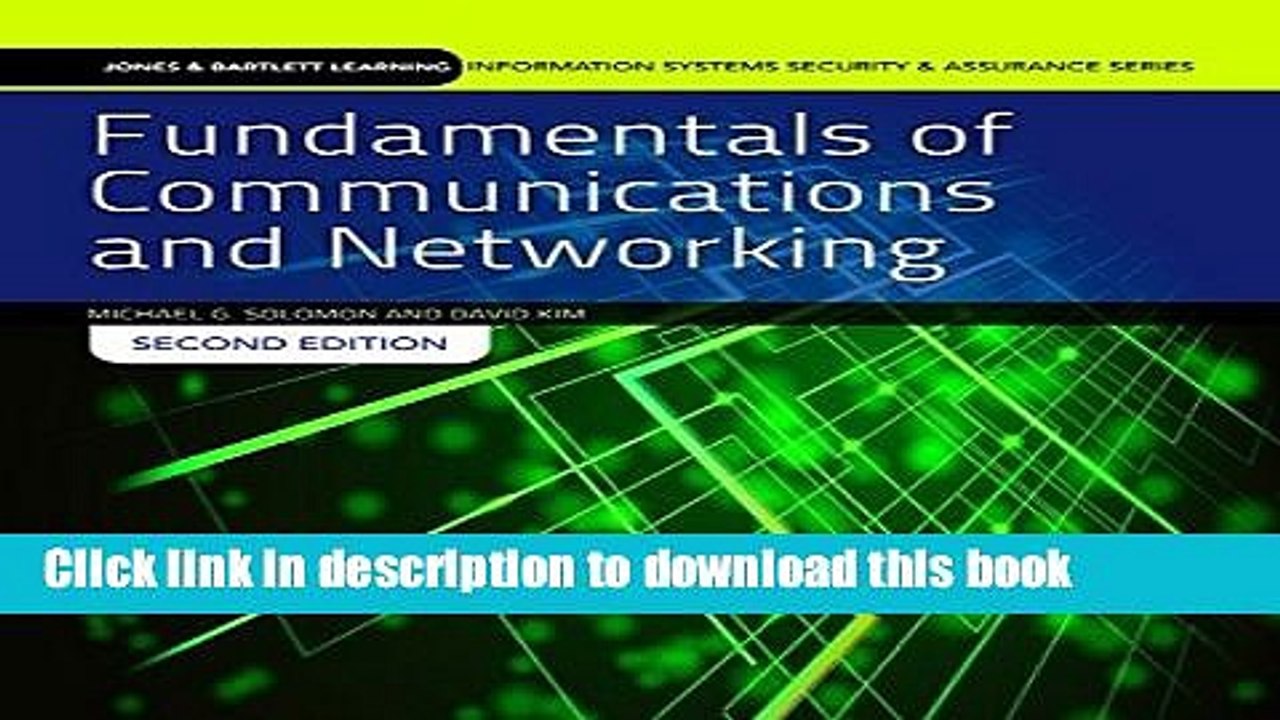 Read Fundamentals Of Communications And Networking (Jones   Bartlett Learning Information Systems