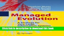 Read Managed Evolution: A Strategy for Very Large Information Systems  Ebook Free