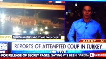 23,20 Uhr CNN Live aus der Türkei MilitärPutsch in Istanbul Erdogan auf der Flucht?