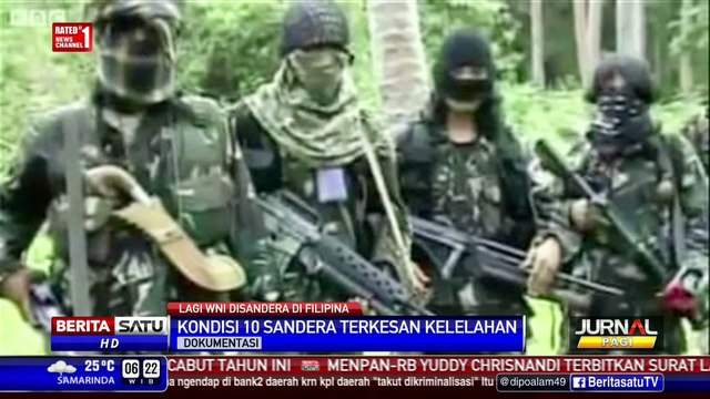 Kemenlu: 10 WNI Sandera Abu Sayyaf Nampak Kelelahan