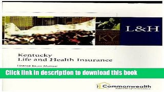 Read Books L h Kentucky Life and Health Insurance License Exam Manual E-Book Free
