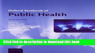 Download Oxford Textbook of Public Health Online (Oxford Medical Publications) [PDF] Full Ebook
