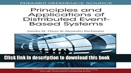 Read Principles and Applications of Distributed Event-Based Systems  PDF Online