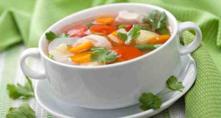 Vegetable Clear Soup By Sharmilazkitchen