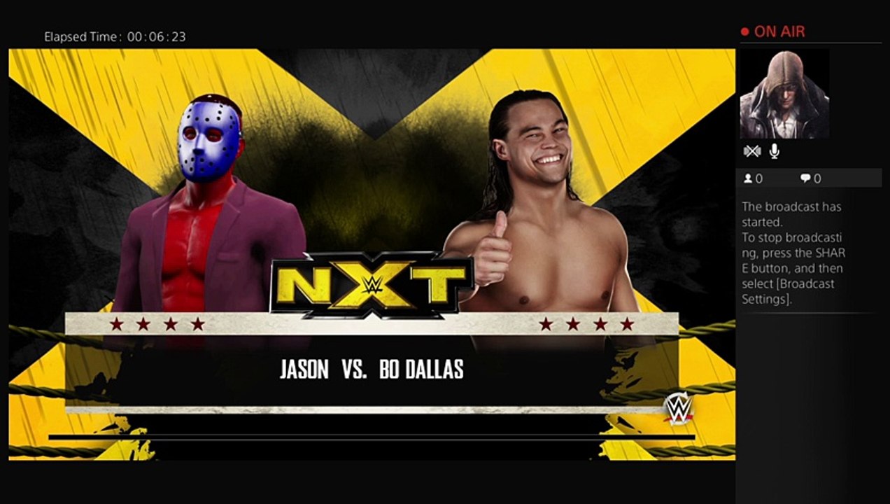 Playing wwe2k15 (3)