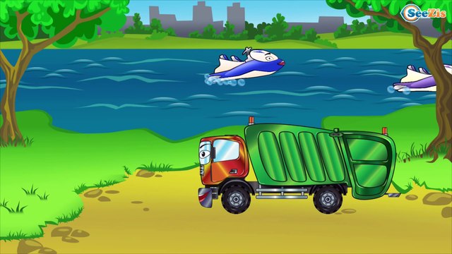 МУЛЬТИКИ ПРО МАШИНКИ. Гоночные Машинки и Монстр Трак - Гонки с препятствиями. Мультики для детей