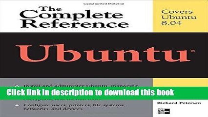 Read Ubuntu: The Complete Reference  Ebook Free